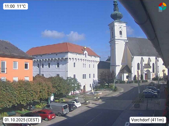 Vorchdorf Webcam vom 01.10.2025