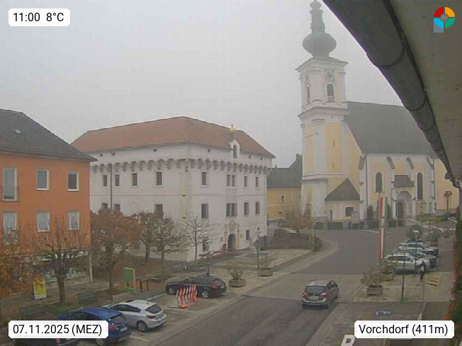 Vorchdorf Webcam vom 07.11.2025
