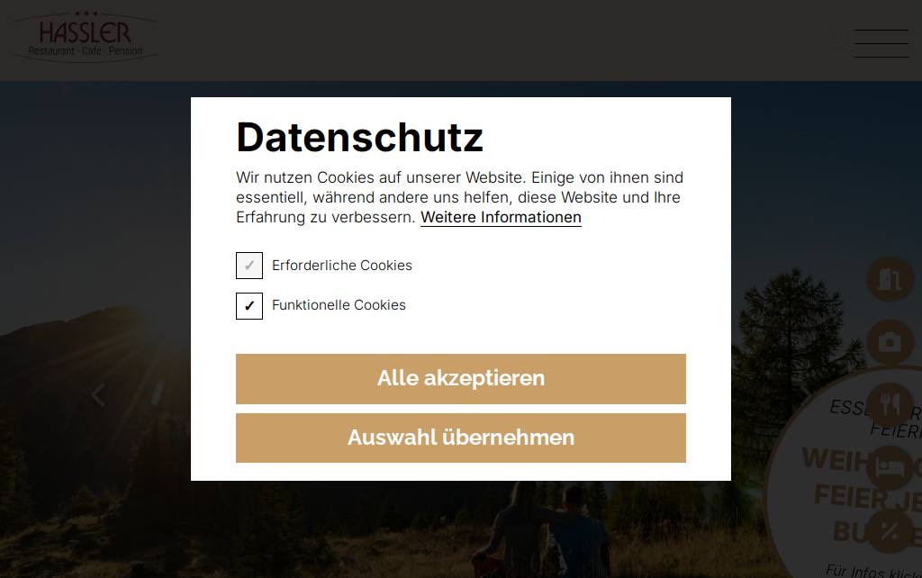 Website des Kamerabetreibers