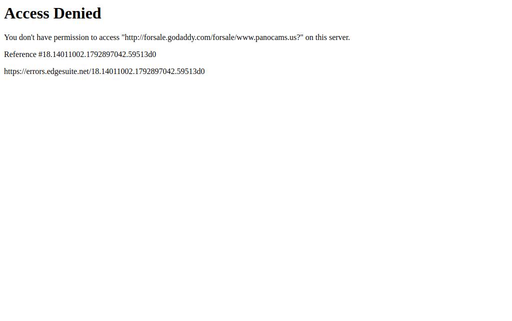 Website des Kamerabetreibers