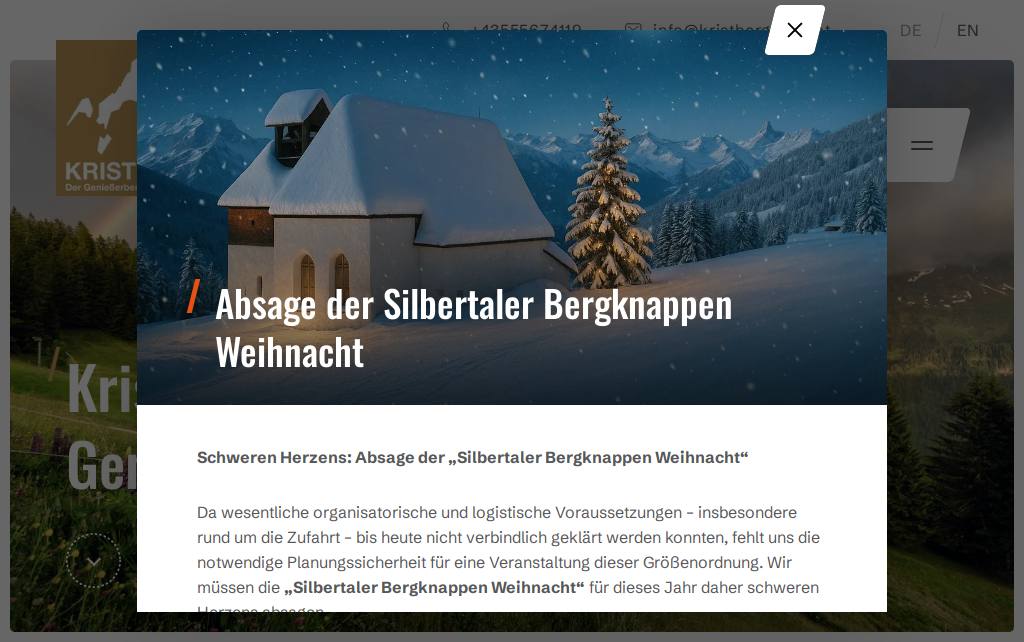 Website des Kamerabetreibers