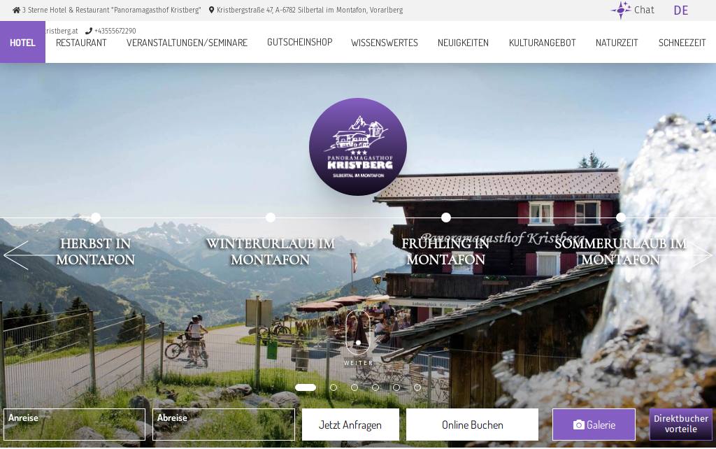 Website des Kamerabetreibers