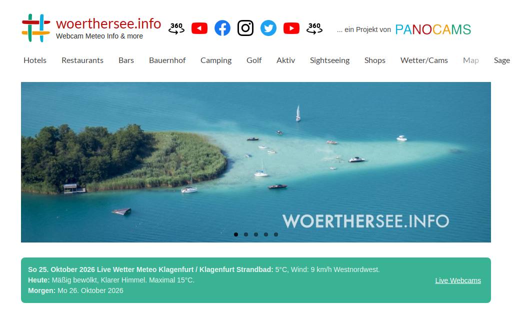 Website des Kamerabetreibers