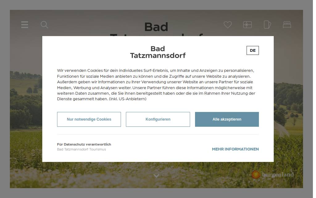 Website des Kamerabetreibers