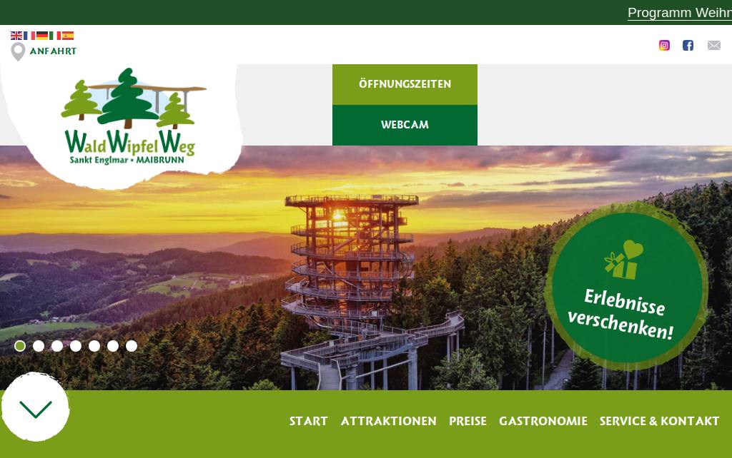 Website des Kamerabetreibers