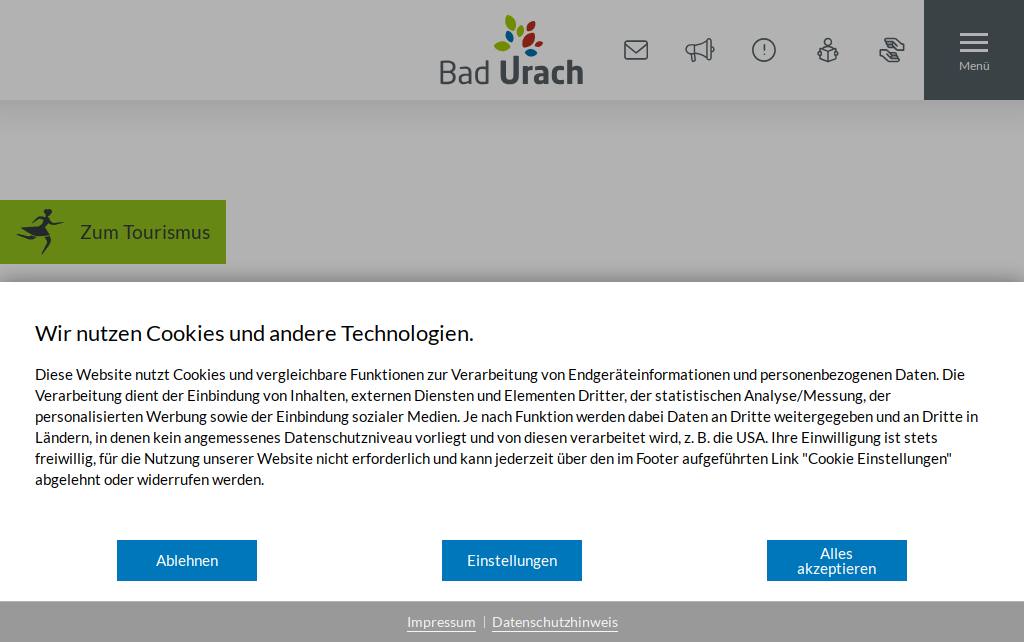 Website des Kamerabetreibers