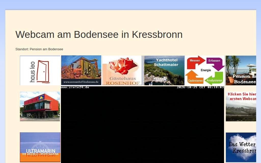 Website des Kamerabetreibers